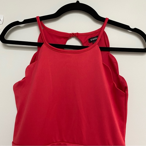 Zunie Girls' Sleeveless Crew Neck Mini Dress Size 12 - Picture 2 of 13